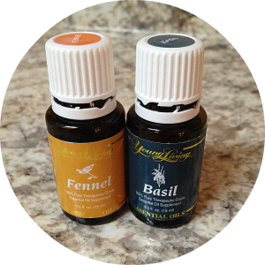 Fennel & Basil essential oils